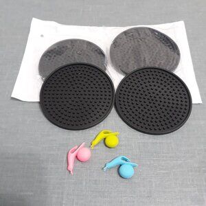 Silicone Coasters For Drinks 6 Pack